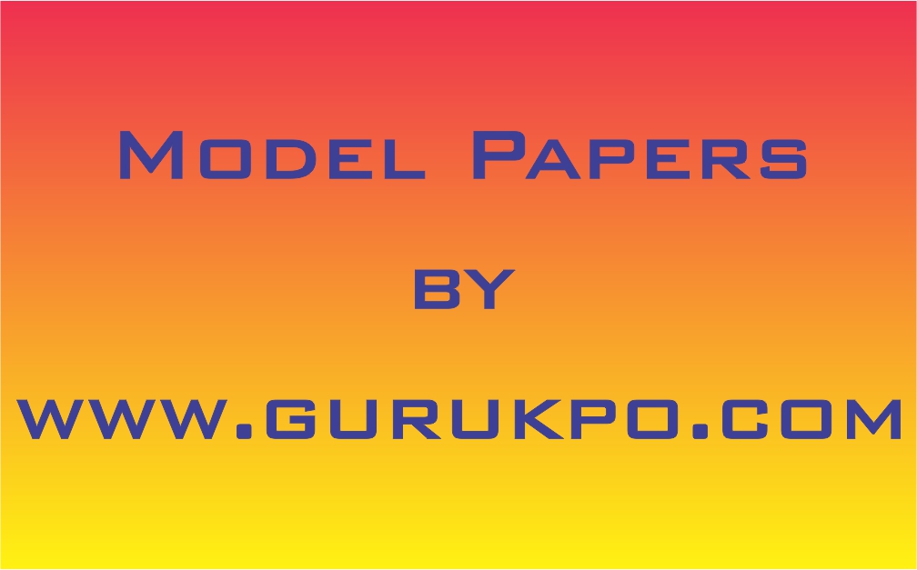 Abstract Algebra(Model Paper)