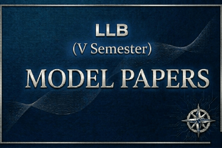 LLB Fifth Semester Model Papers