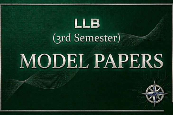 LLB Third Semester Model Papers