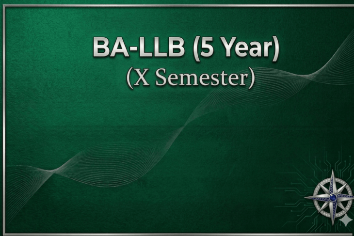 BA LLB Tenth Semester Model Papers